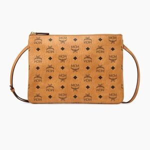 MCM Medium Original Leather Pouch